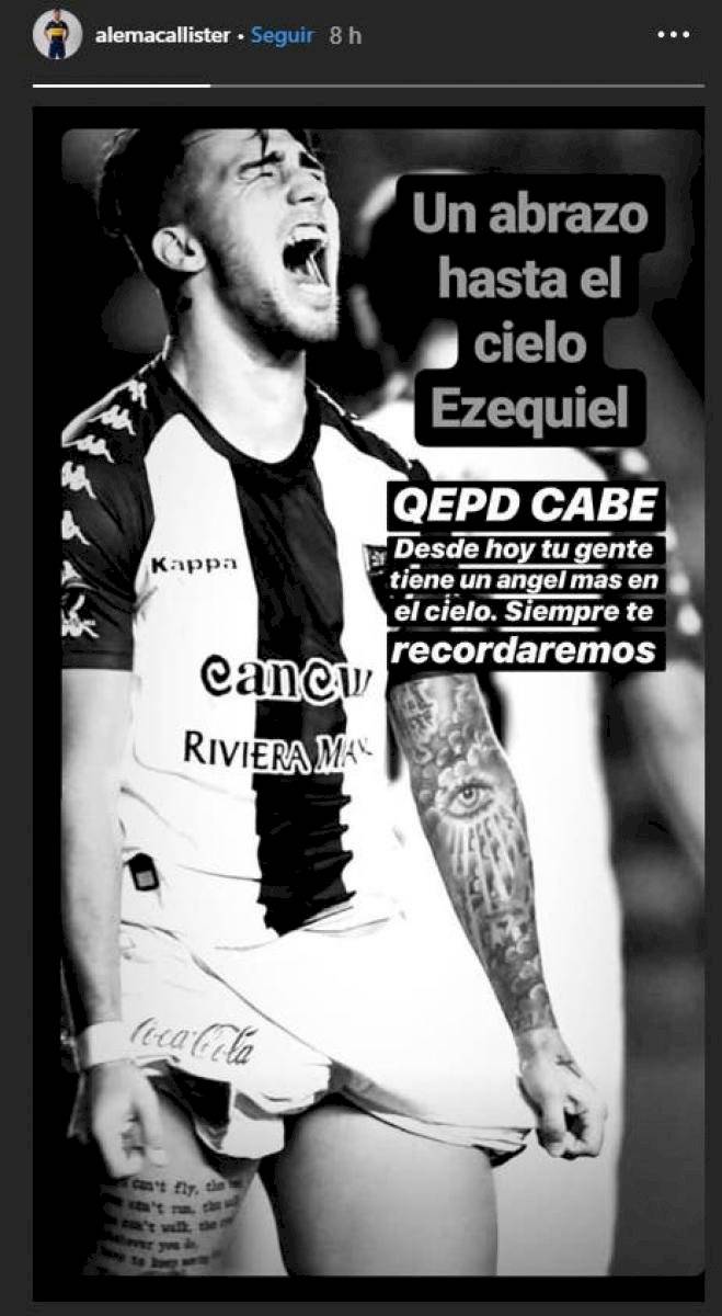 Alexis MacAllister se pronunció