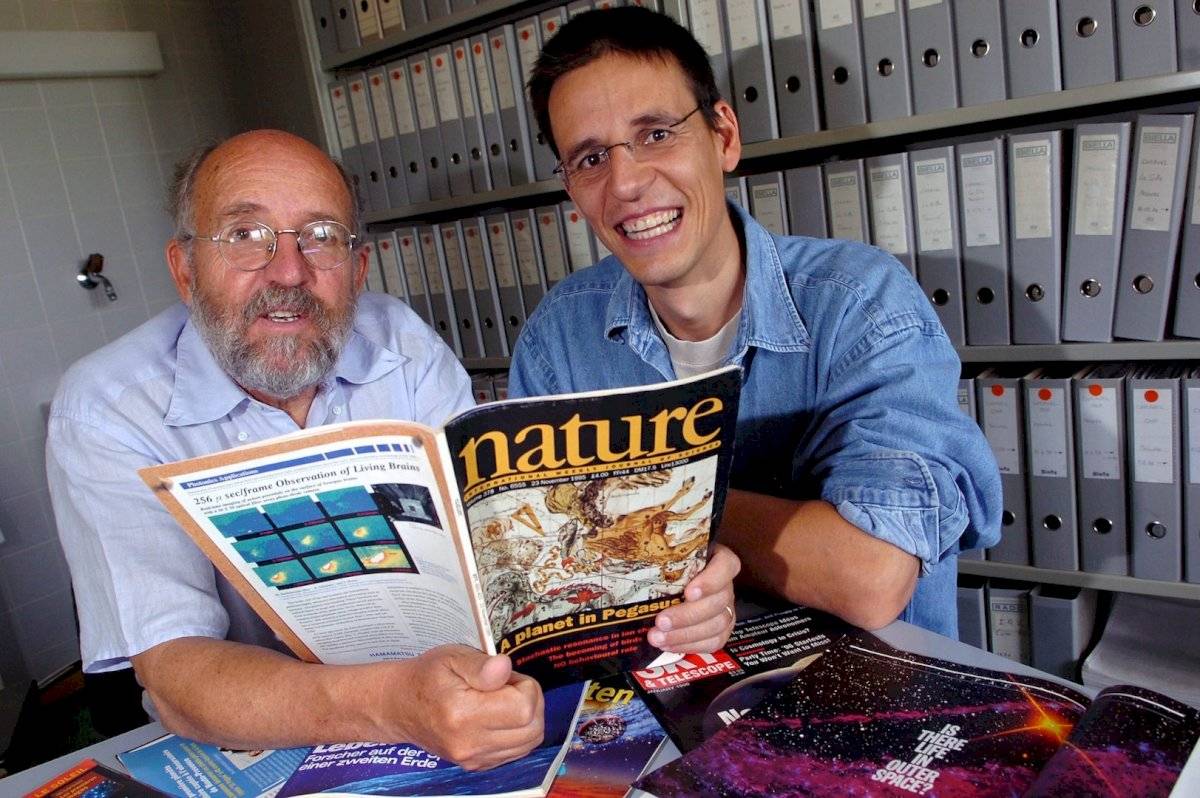 En octubre de 1995, Mayor y Didier anunciaron el primer descubrimiento de un planeta fuera del Sistema Solar, un exoplaneta orbitando una estrella de tipo solar en la Vía Láctea.