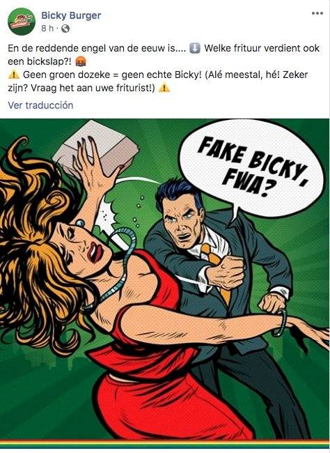 Polémica por publicidad de hamburguesa que muestra como agreden a una mujer