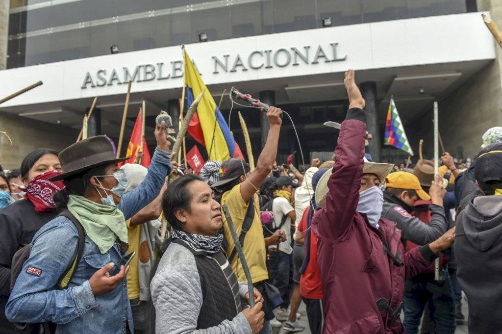 Protestas en Ecuador