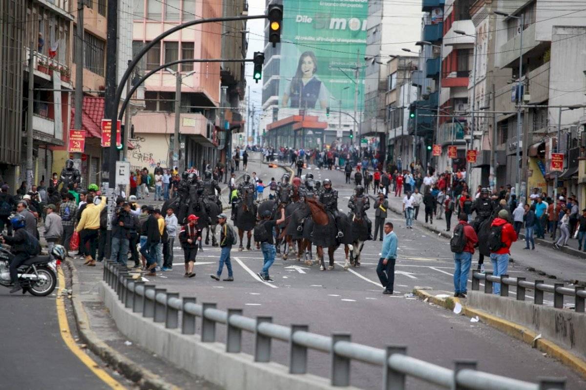 Paro nacional: 676 detenidos por protestas en Ecuador