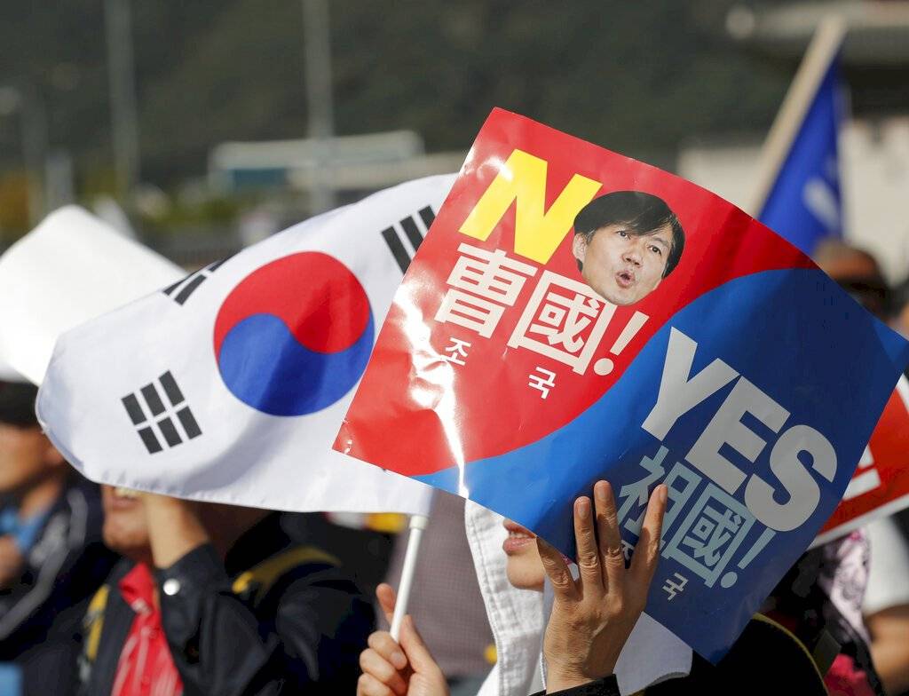 Manifestaciones en Corea del Sur