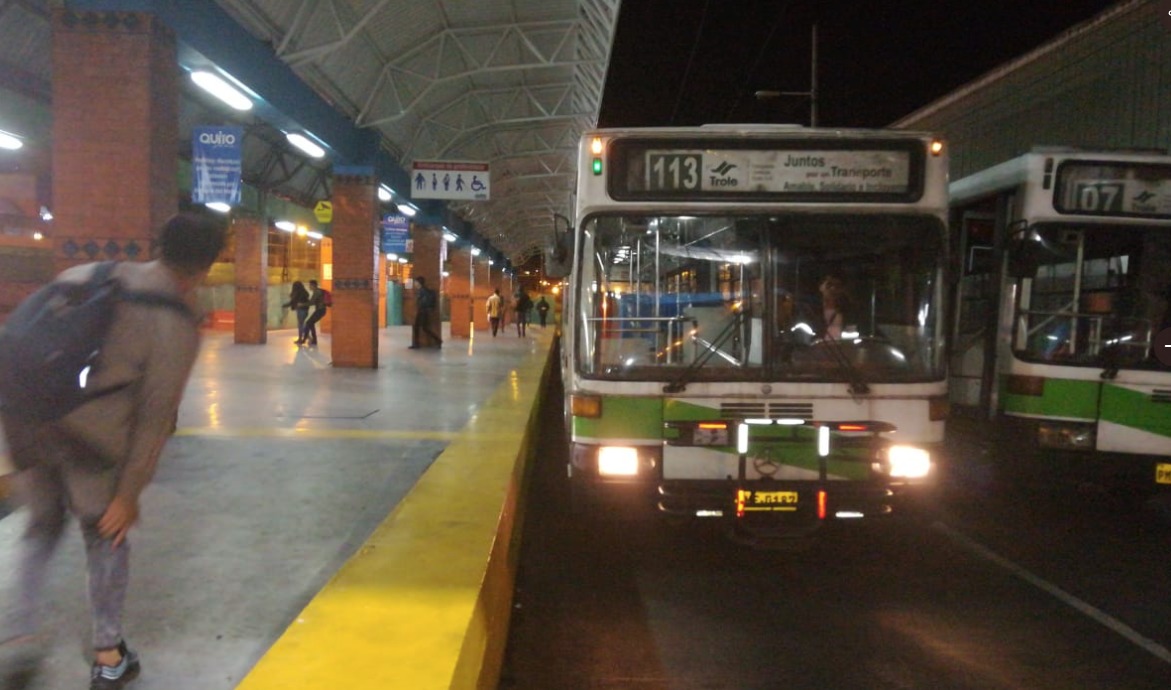 Operación del Trole