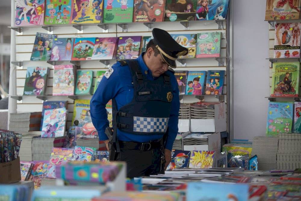 Feria del libro en el Zócalo