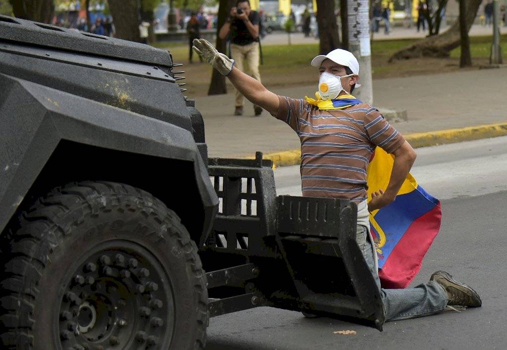 Protestas en Ecuador
