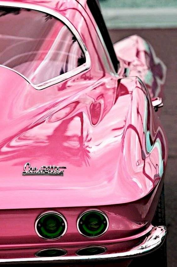 Autos rosas rosa