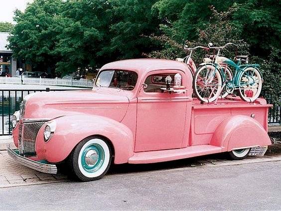 Autos rosas rosa