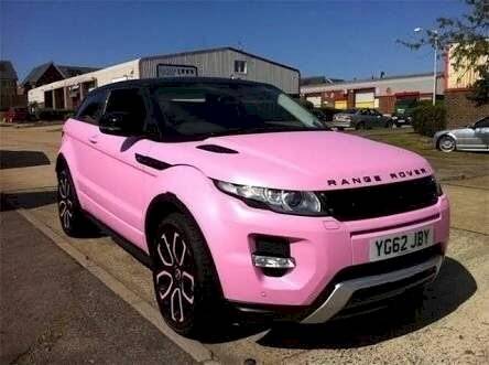Autos rosas rosa