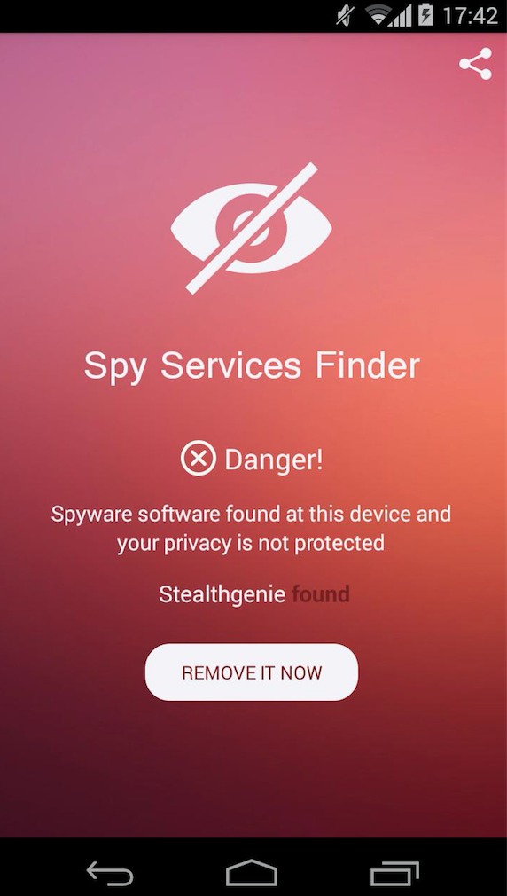 Spy Mobile Remover