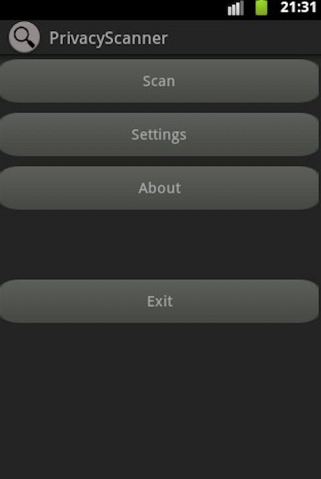 Privacy Scanner