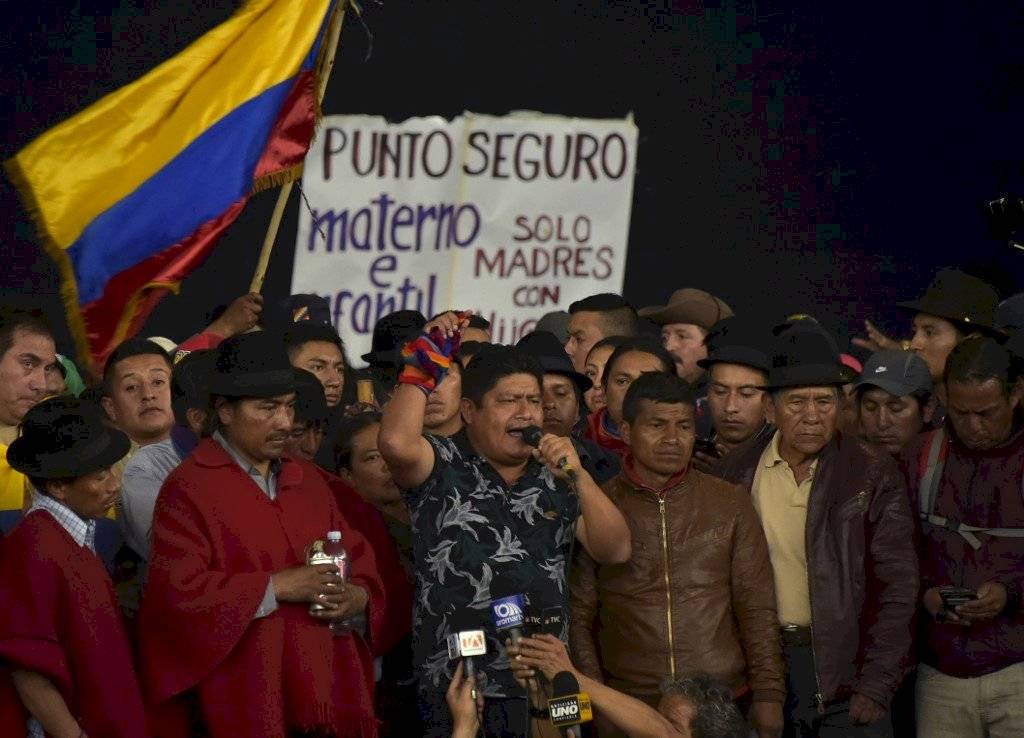 Protestas en Ecuador