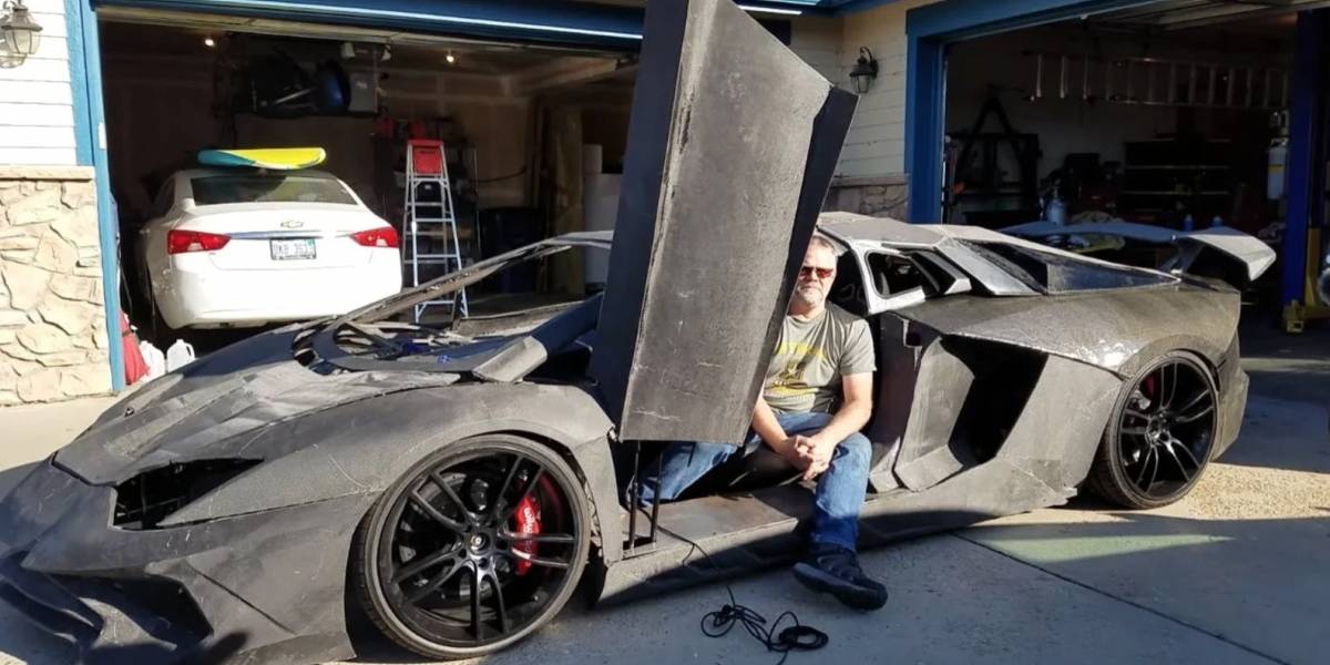 Conoce al hombre que imprimió en 3D su propio y funcional Lamborghini