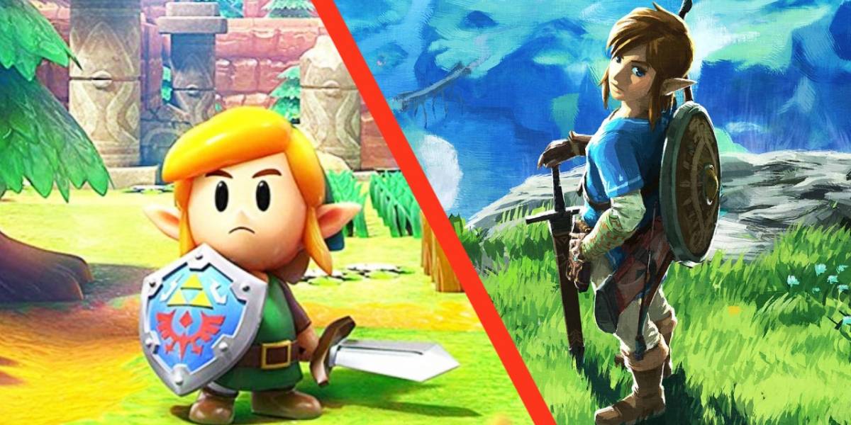 Nintendo: Así lucen los personajes de Breath of the Wild al estilo de Link's Awakening