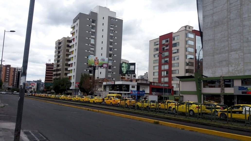 taxistas Quito