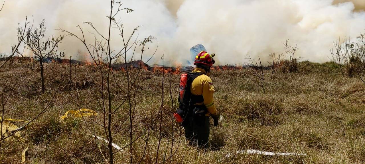 Incendio en Zámbiza