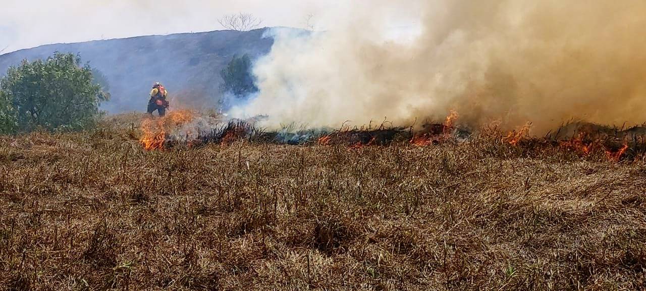Incendio en Zámbiza