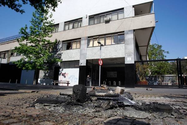 Instituto Nacional incendio