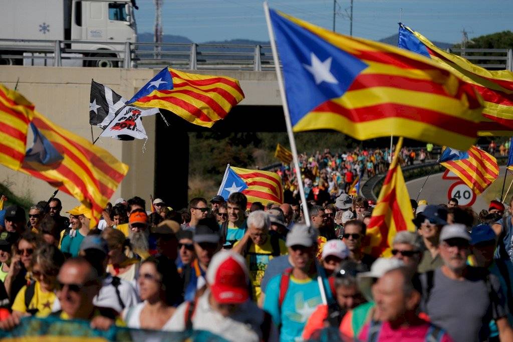Protestas en Cataluña