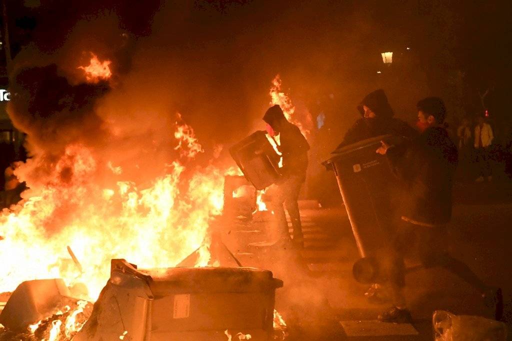 Protestas en Cataluña