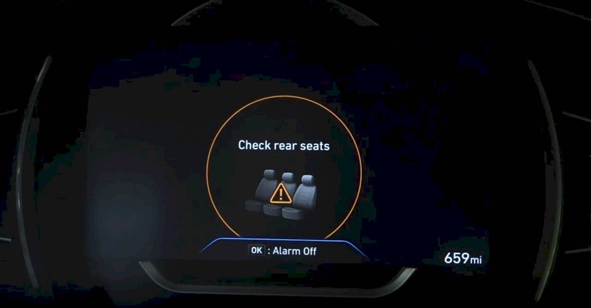 Hyundai sistemas alerta asiento trasero