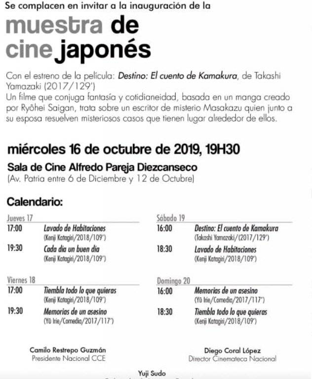 Cronograma de publicaciones