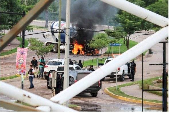 Caos en Sinaloa por captura de Ovidio Guzmán