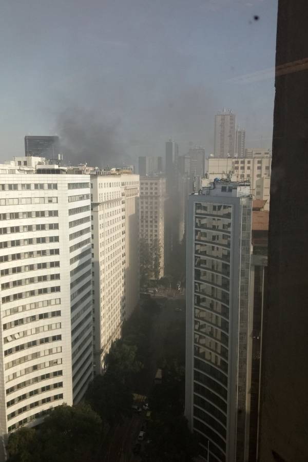 Incêndio no Centro do Rio