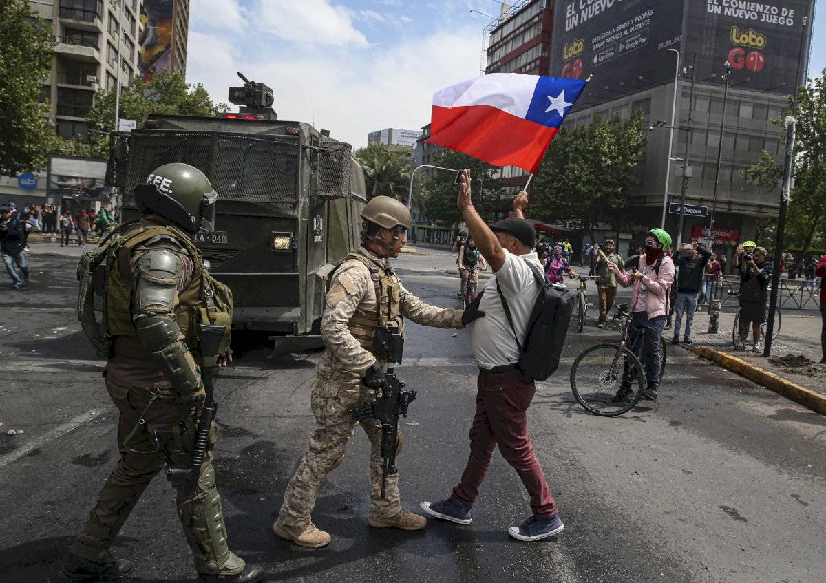 Manifestaciones en Chile
