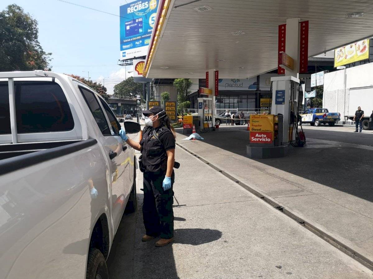 Dependiente de gasolinera es asesinado en zona 9