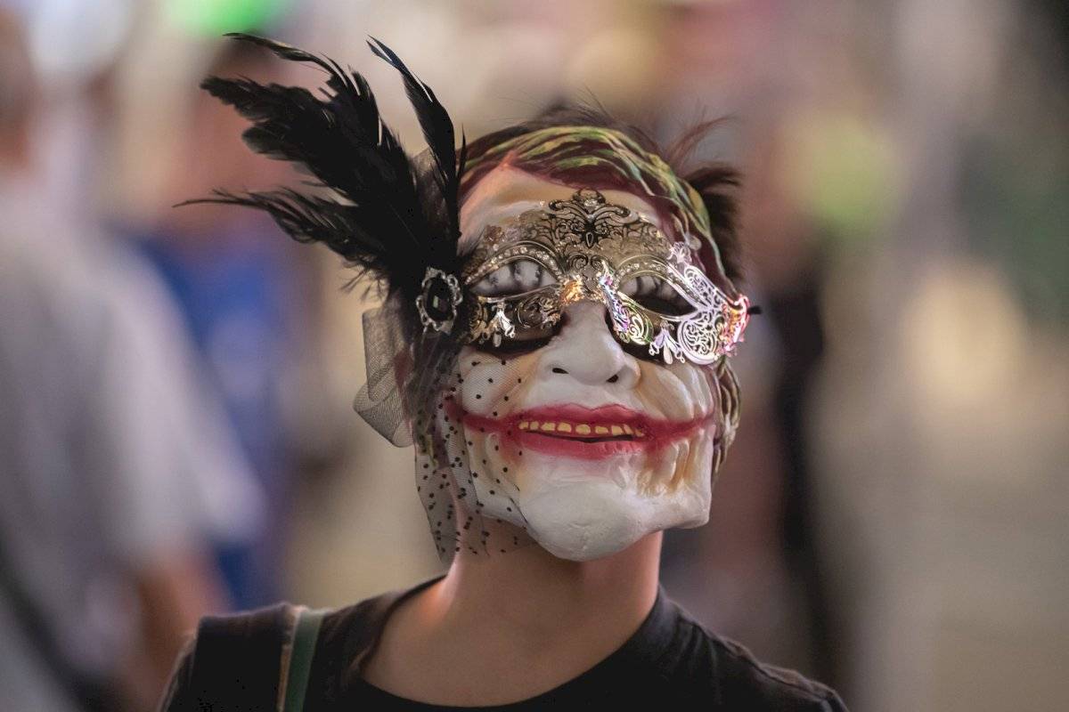 Máscaras utilizadas durante las protestas en Hong Kong