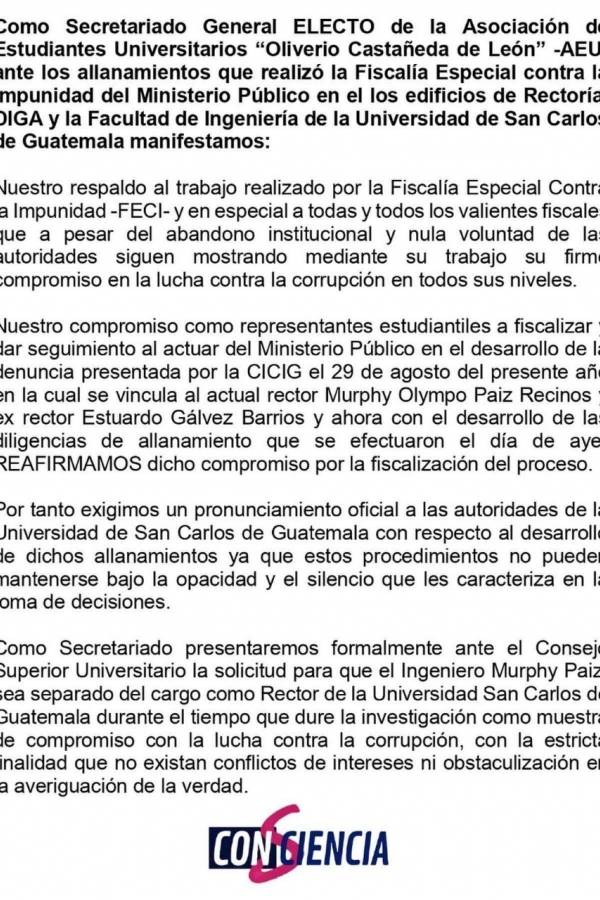 AEU allanamientos