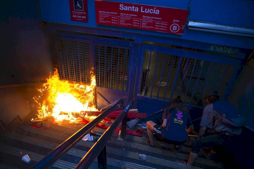 Disturbios Chile