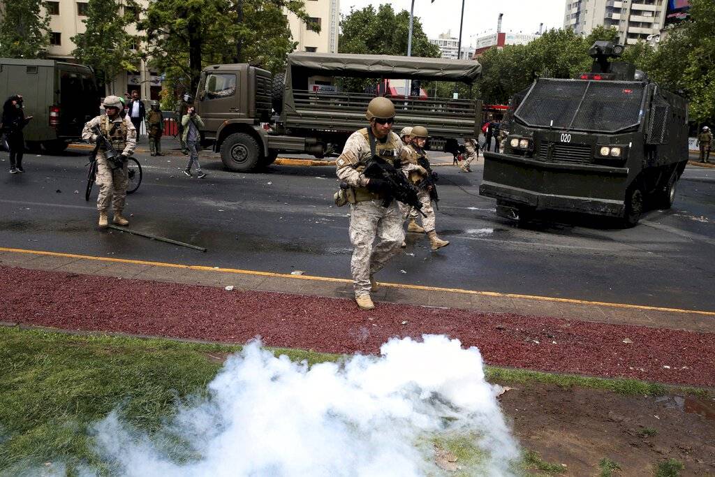 Militares en Chile