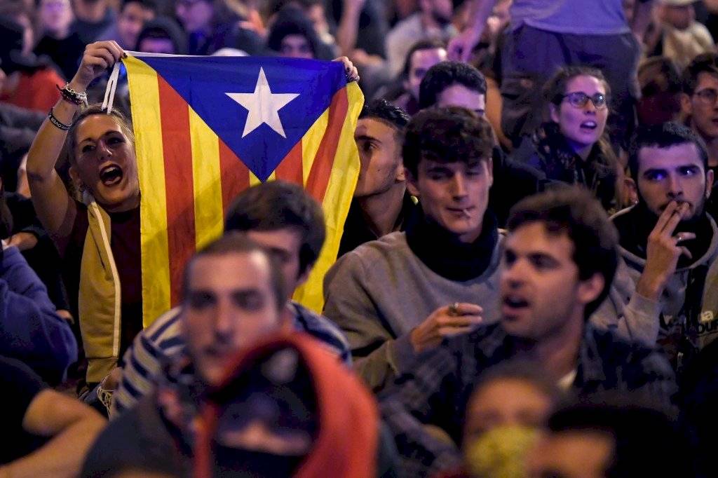Protestas en Cataluña