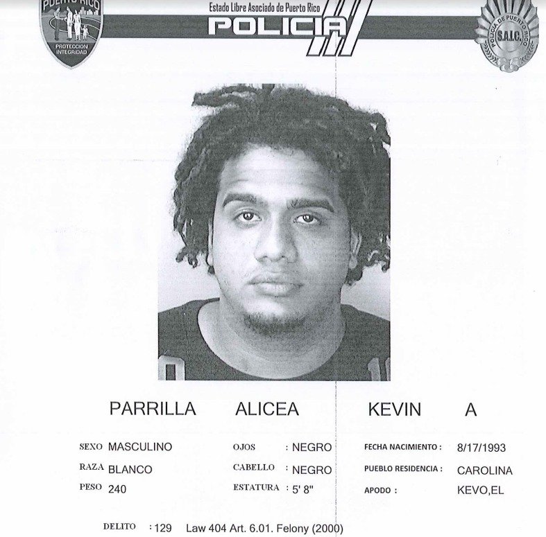 Kevin Alexis Parrilla Alicea - El Kevo