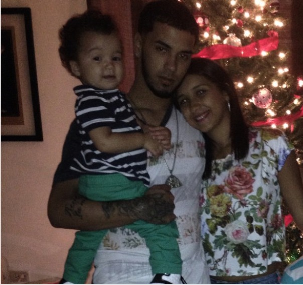 Anuel y su hijo