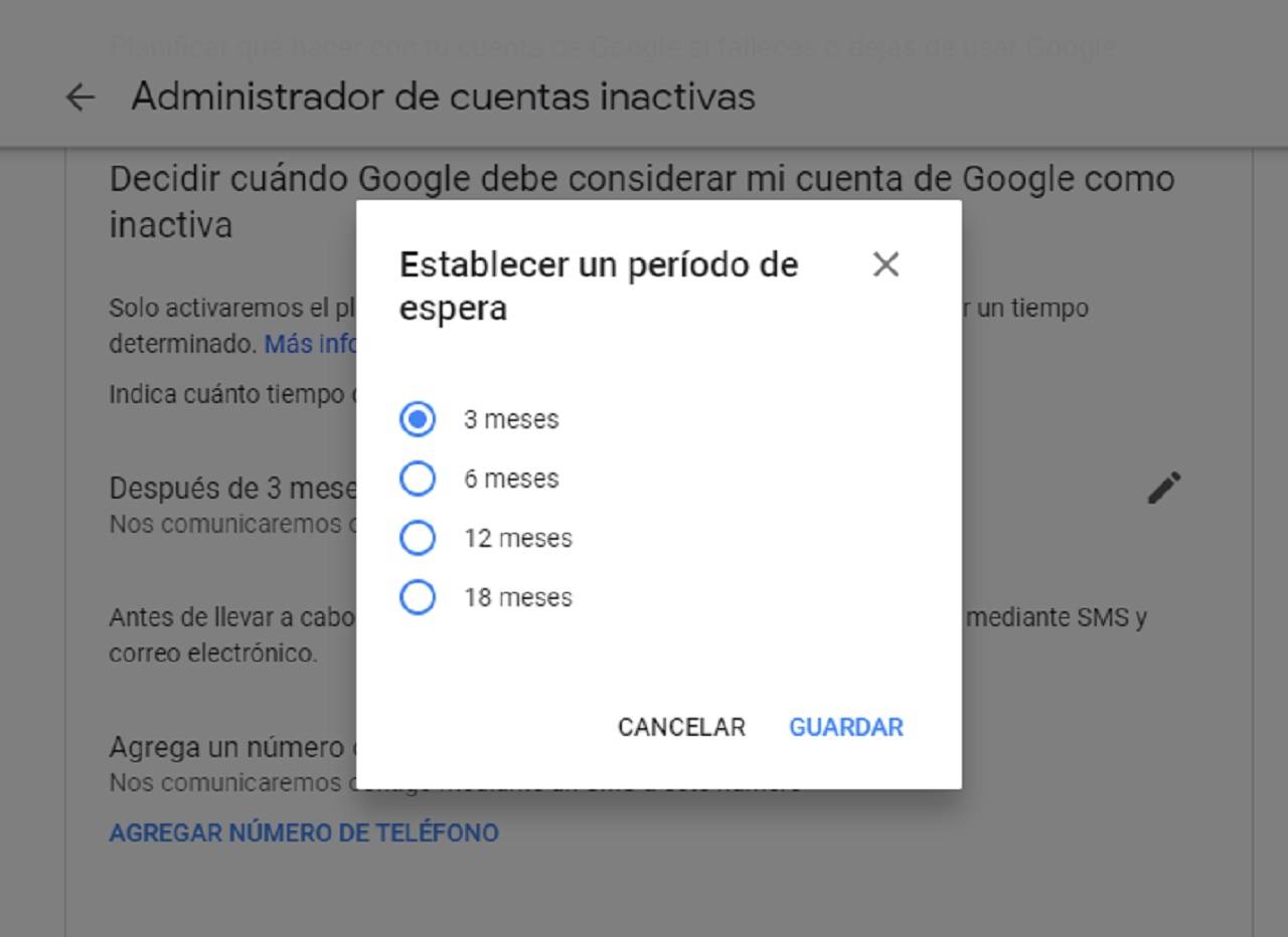 Morir en Google: cinco pasos desactivar una cuenta inactiva Morir en Google: cinco pasos desactivar una cuenta inactiva