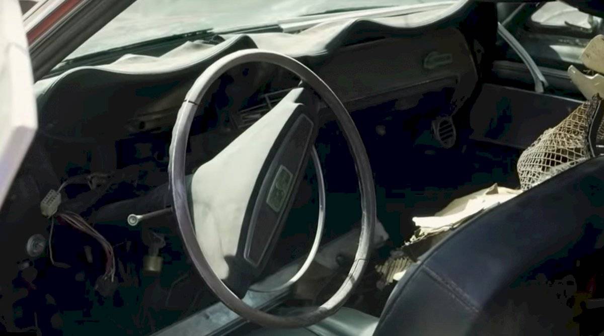 Abandonó su auto
