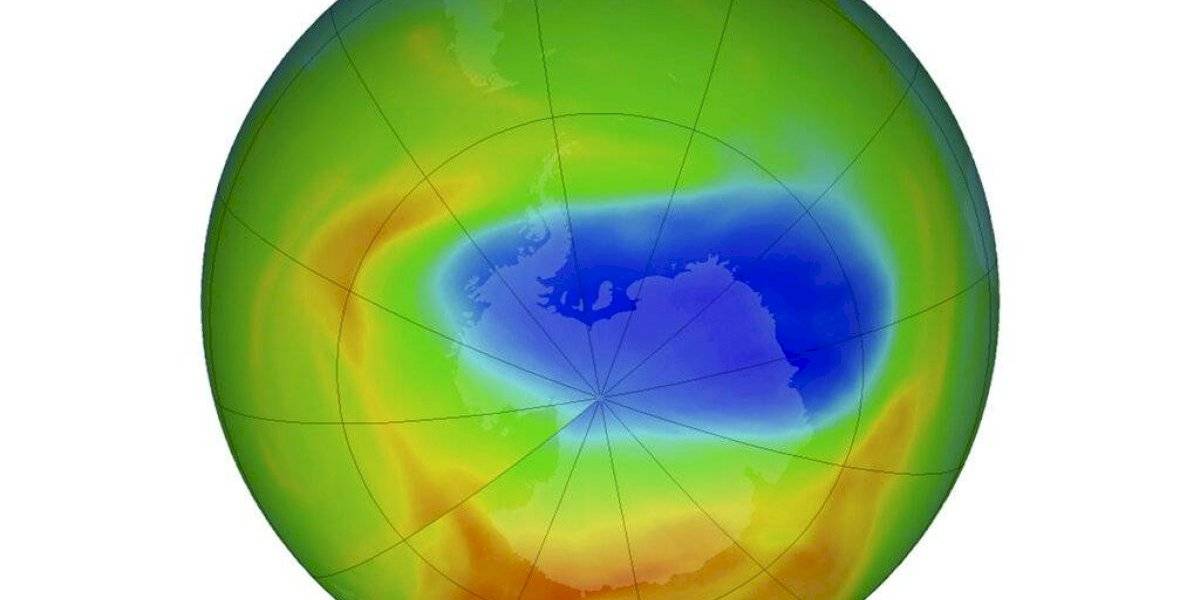 Agujero de la capa de ozono alcanza su mínimo histórico Agujero de la capa de ozono alcanza su mínimo histórico