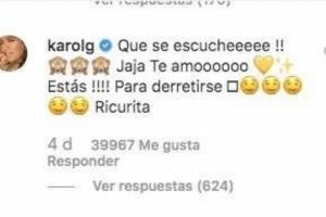 piropo que Karol G le lanzó a Anuel AA