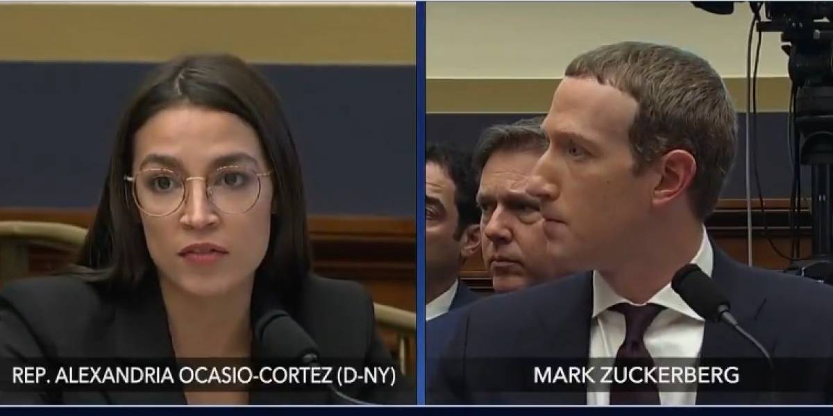 Ocasio-Cortez se enfrentó a Zuckerberg: "Facebook ahora permite a los políticos pagar para difundir la desinformación"