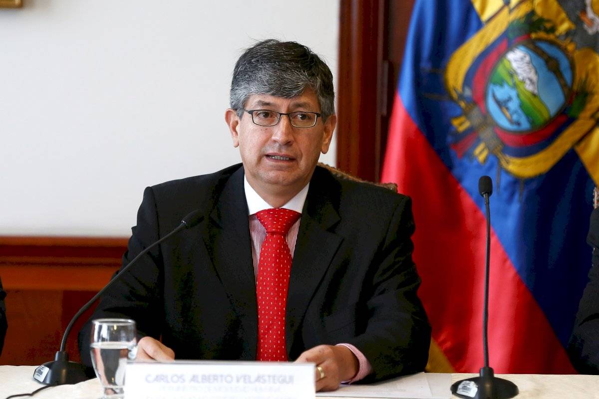 Viceministro de Movilidad Humana, Carlos Alberto Velástegui.