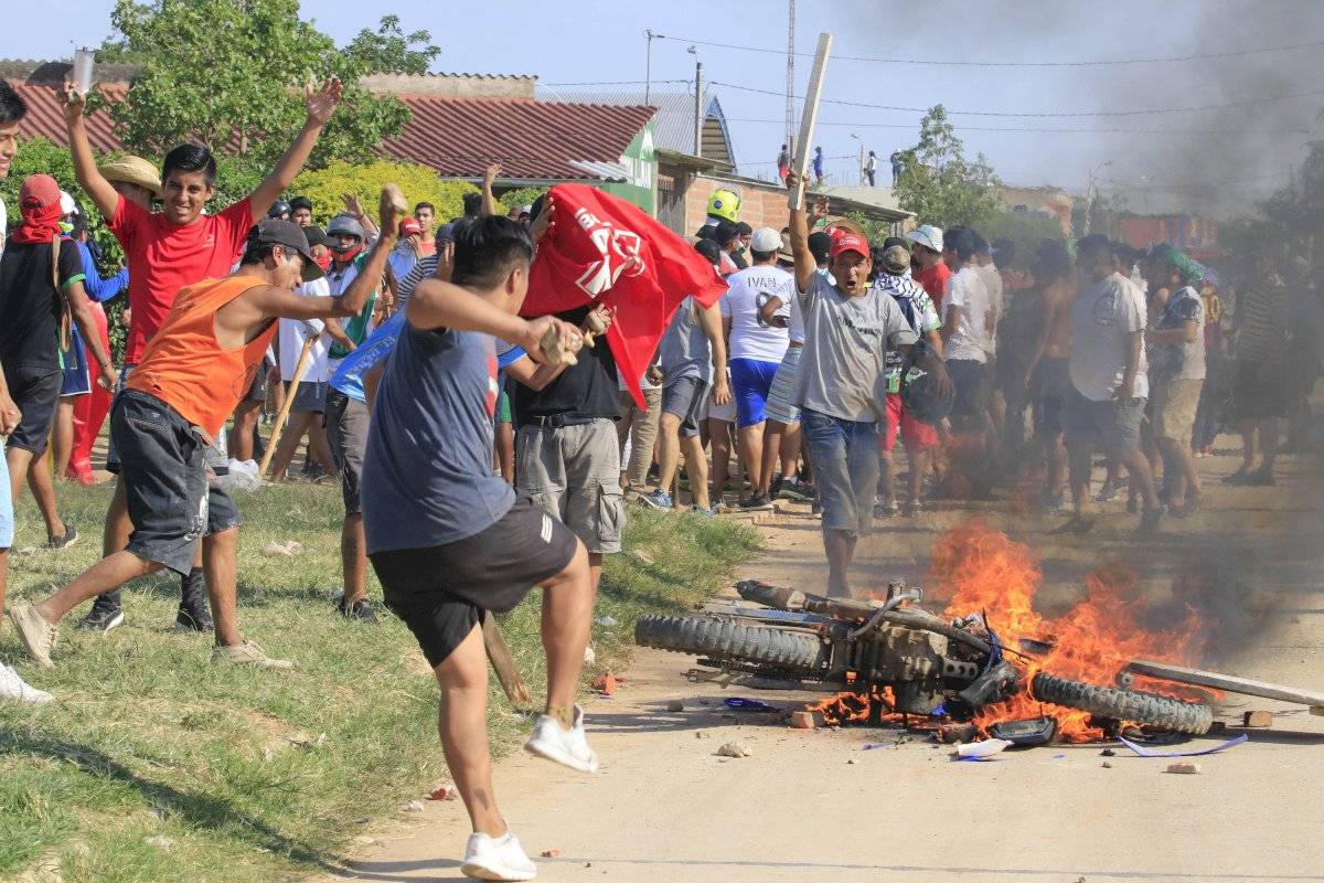 Protestas en Bolivia
