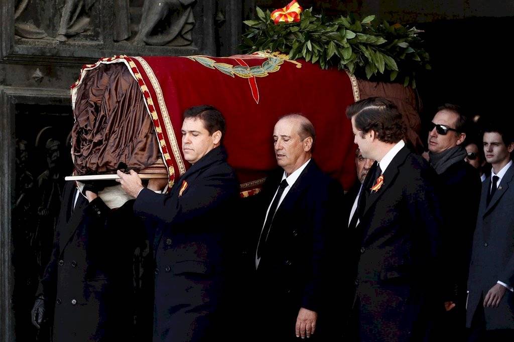 Exhumación de Francisco Franco