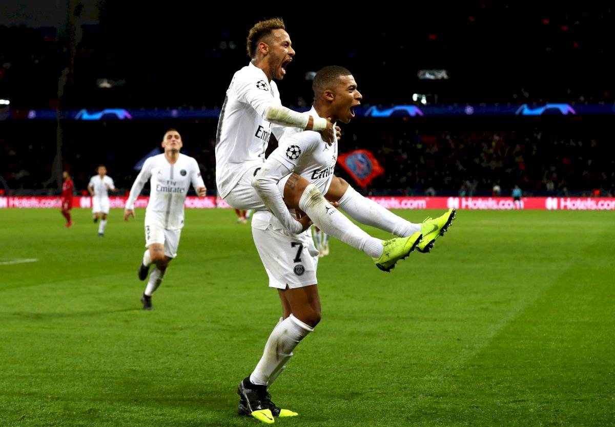 Neymar y Mbappé