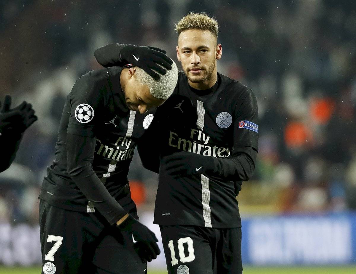 Neymar y Mbappé