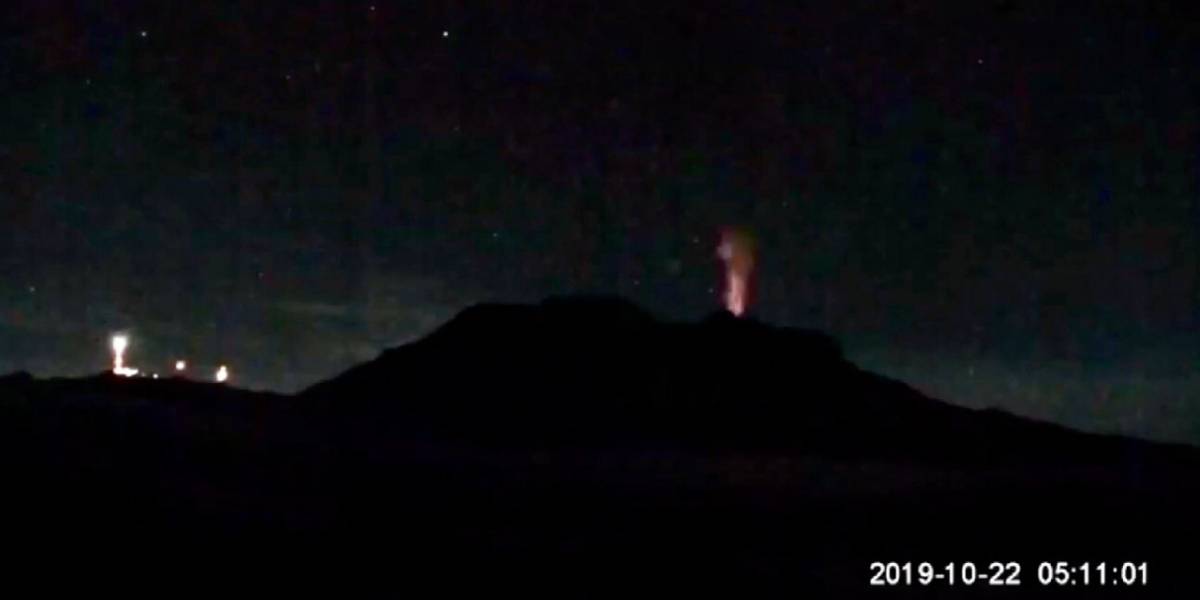 Ya no fue el Popocatépetl: Ahora fue el volcán Iztaccíhuatl quien tuvo una explosión