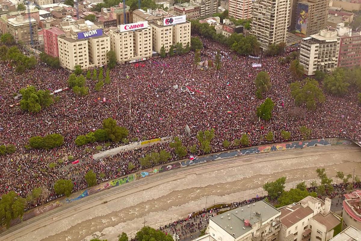 La Primavera de Chile La marcha más linda de la historia por más de un