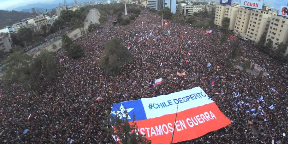 #LaMarchaMasGrandeDeChile Imágenes y videos increíbles