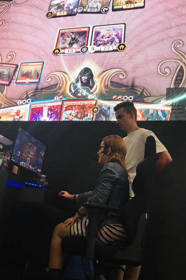 Estande de Magic: The Gathering na BGS 2019